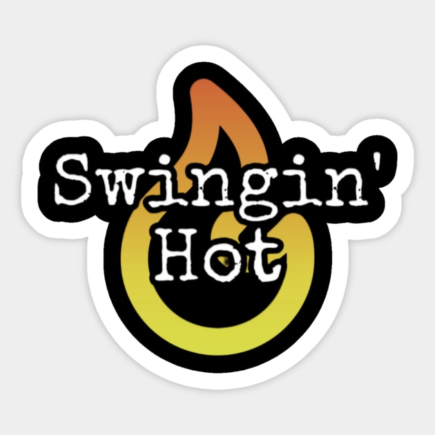 Swingin Hot Sticker by Lou Johnson